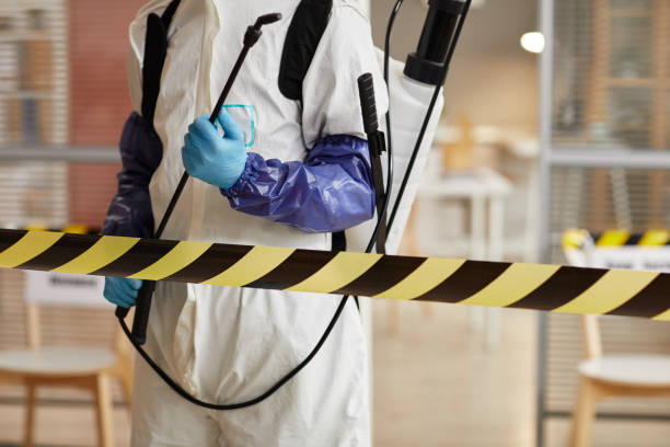 Professional Unattended Death Cleanup technician working in Coloma, WI